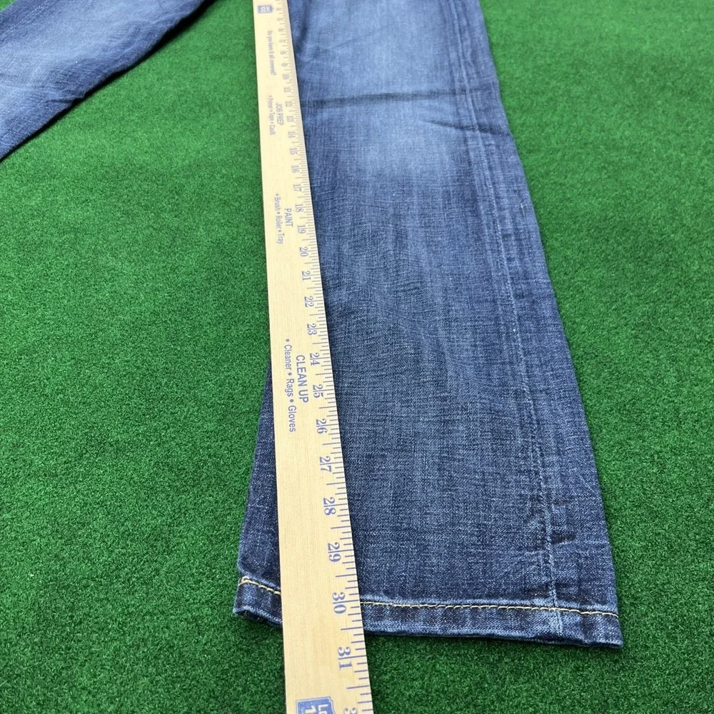 Levi's 513 Mens Slim Straight Blue Denim Jeans 29x32